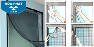Hướng dẫn vệ sinh lưới chống muỗi