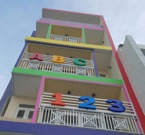 Cửa lưới chống muỗi trường học