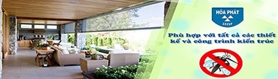 Banner Cửa lưới chống muỗi Hòa Phát 400